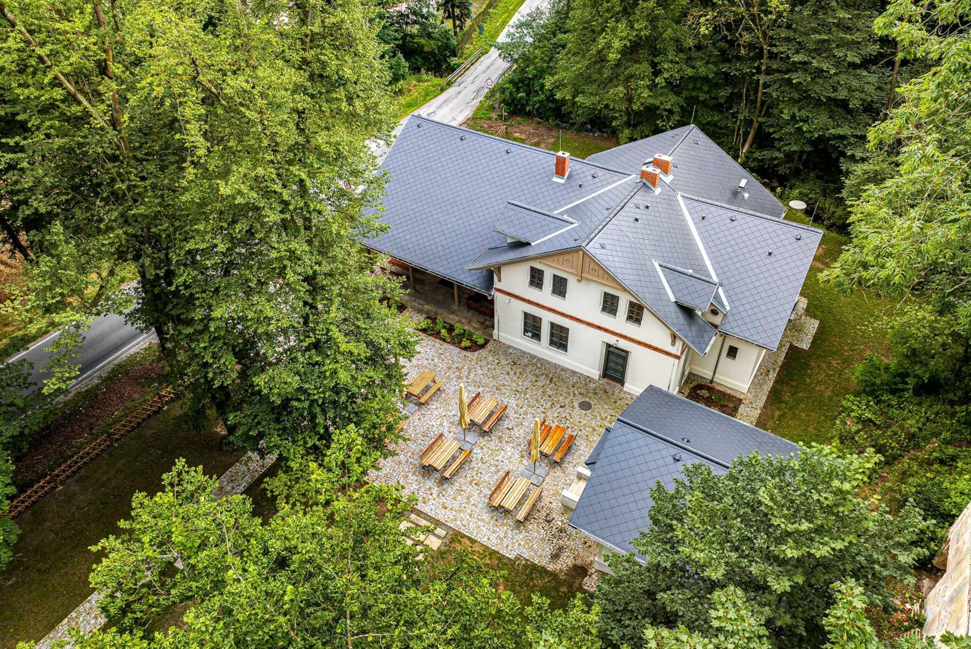 Hotel Vyletni Restaurace Rudolfov Jindřichův Hradec Exterior foto